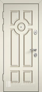 Светлая дверь для квартиры №60 внутренняя - фото